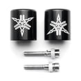 thumbnail image 3 of Krator Embouts de Guidon Logo Poignées Compatibles avec Yamaha YZF R6 2012, 3 of 3