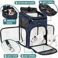 thumbnail image 2 of PetAmi Airline Approved Pet Carrier Backpack, Navy, 2 of 7
