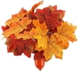 thumbnail image 2 of TaTaai Gift Fall Decor Maple Leaves Acorn Lights String, Fall String Lights Plug in with LED Maple Leaf Acorn Light for Home Porch Fireplace Autumn Harvest Party Thanksgiving Decor, 2 of 7
