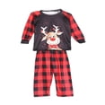 thumbnail image 1 of Matching Family Christmas Suits for Adults and Kids Holiday  Sleepwear Set, 1 of 4