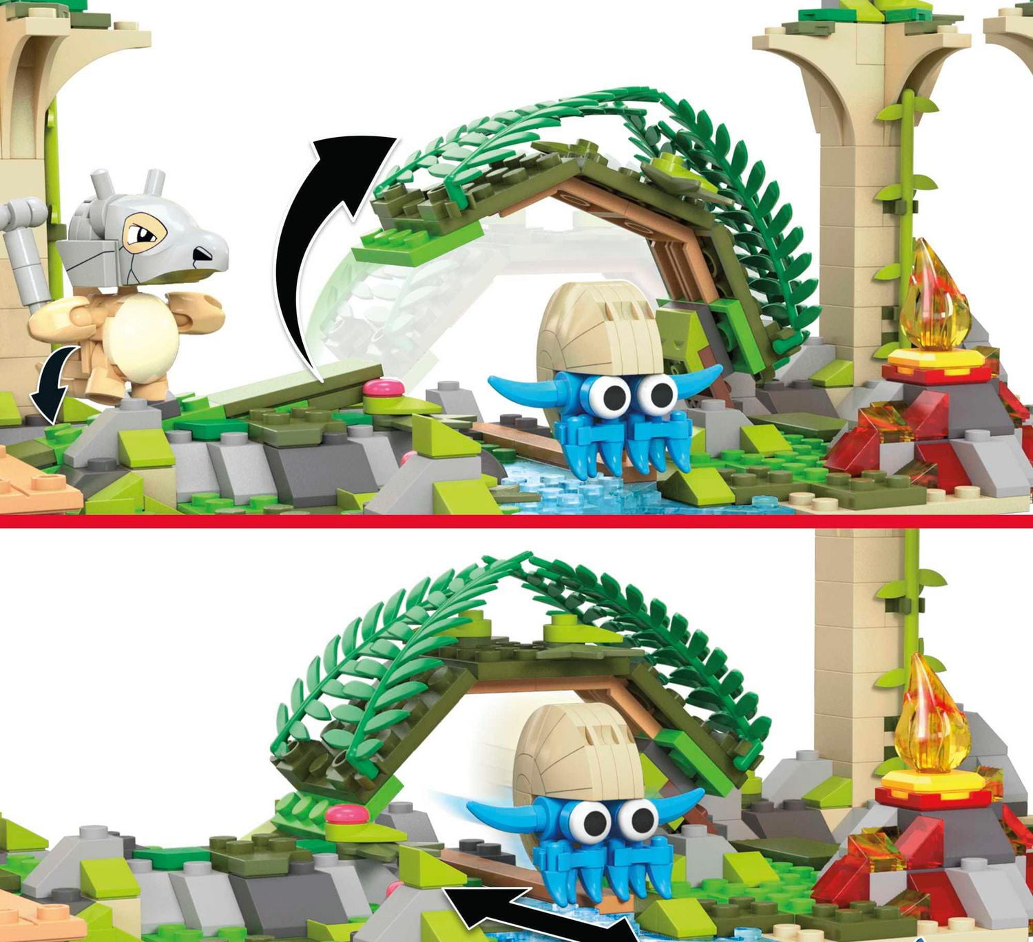 MEGA Pokémon Ruines de la jungle, coffret de construction - 464 pièces