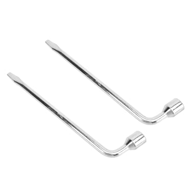 Car Spare Tire Lug Wrench,2pcs 21mm Car Spare Car Spare Tire Lug Wrench L Type Tire Lug Wrench Built to Last