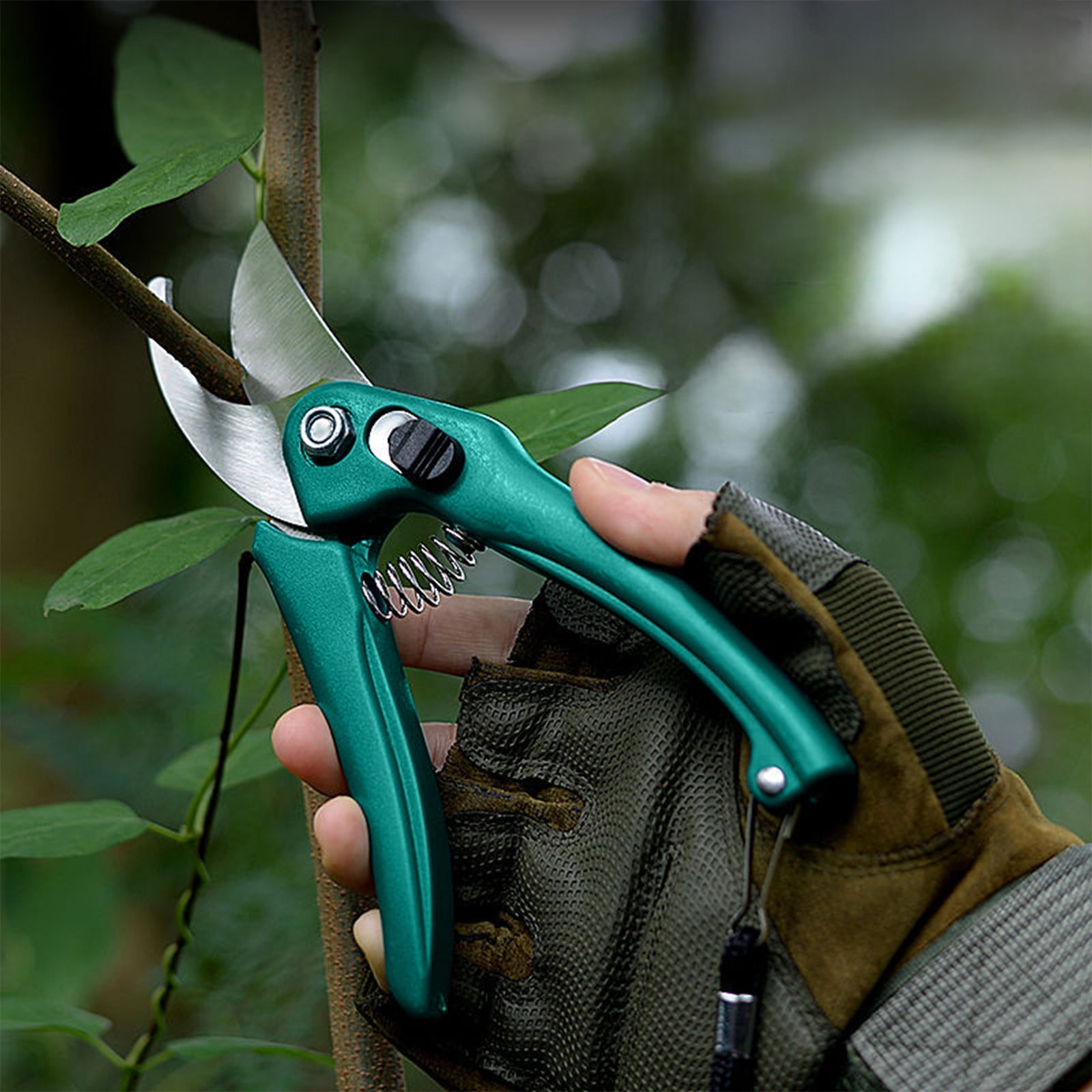 YIMWNYI Garden Pruning Shears, Stainless Steel Blades, Ergonomic Handheld Pruners, Ideal for Herbs and Flowers, Comfortable Grip, Perfect Gift for Gardeners