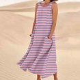 thumbnail image 2 of DPTALR Robes Longues Sans Manches pour Femmes, Décontractées, Confortables, Mignonnes, pour Filles, 2 of 4