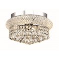 thumbnail image 1 of Elegant Lighting Primo 12" 4 Light Elegant Crystal Flush Mount, 1 of 1