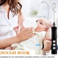 thumbnail image 2 of Xingzhi ABS Electric Coffee Milk Frother Powered Handheld Rechargeable 1200mAh Home Kitchen Stirrer White, 2 of 6