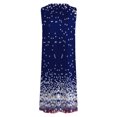 thumbnail image 4 of Birdeem Womens Fashion Round-Neck Sleeveless Printed Pullover Dress, 4 of 6
