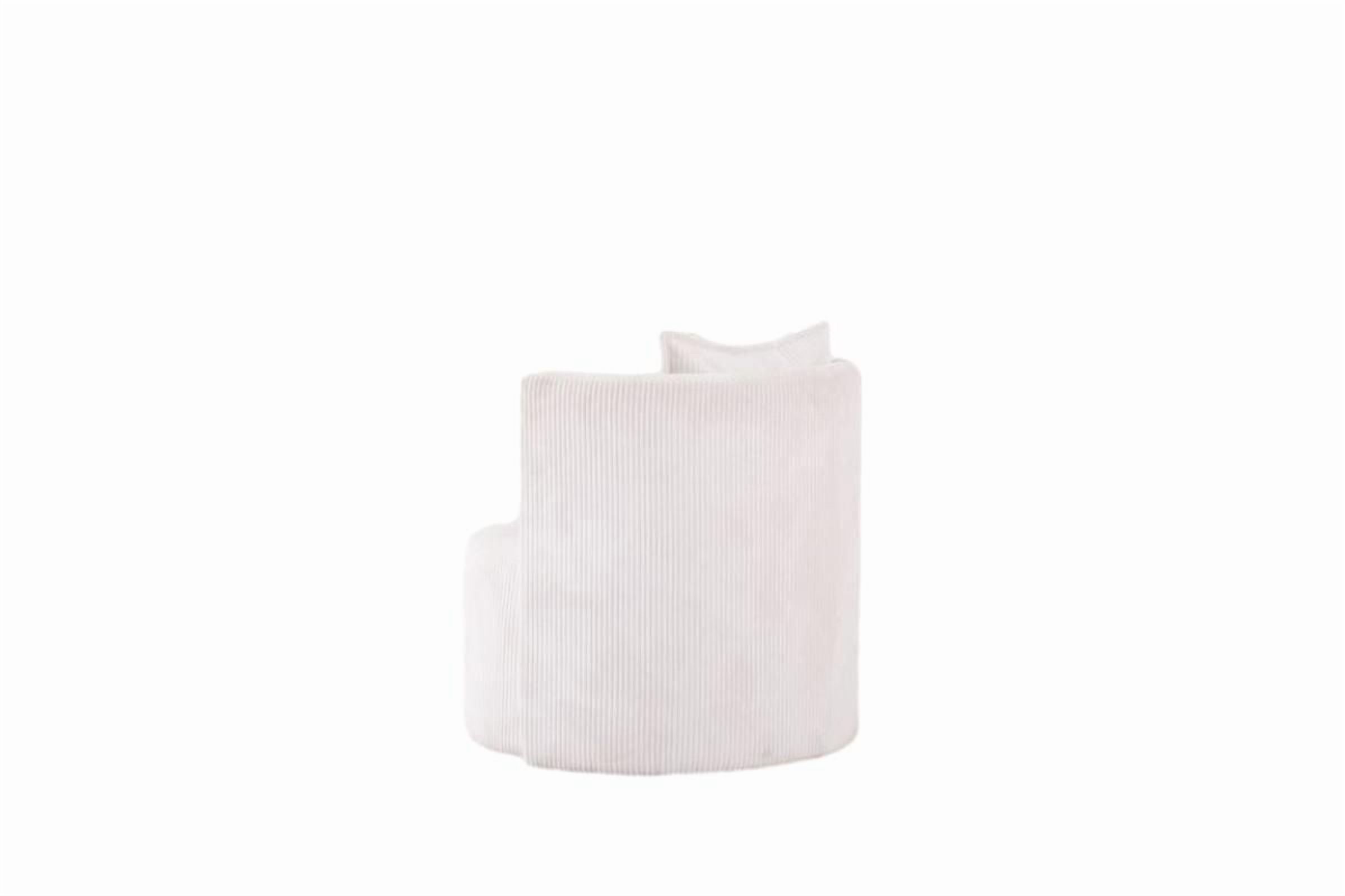 Chaise d'appoint Monica, Blanche