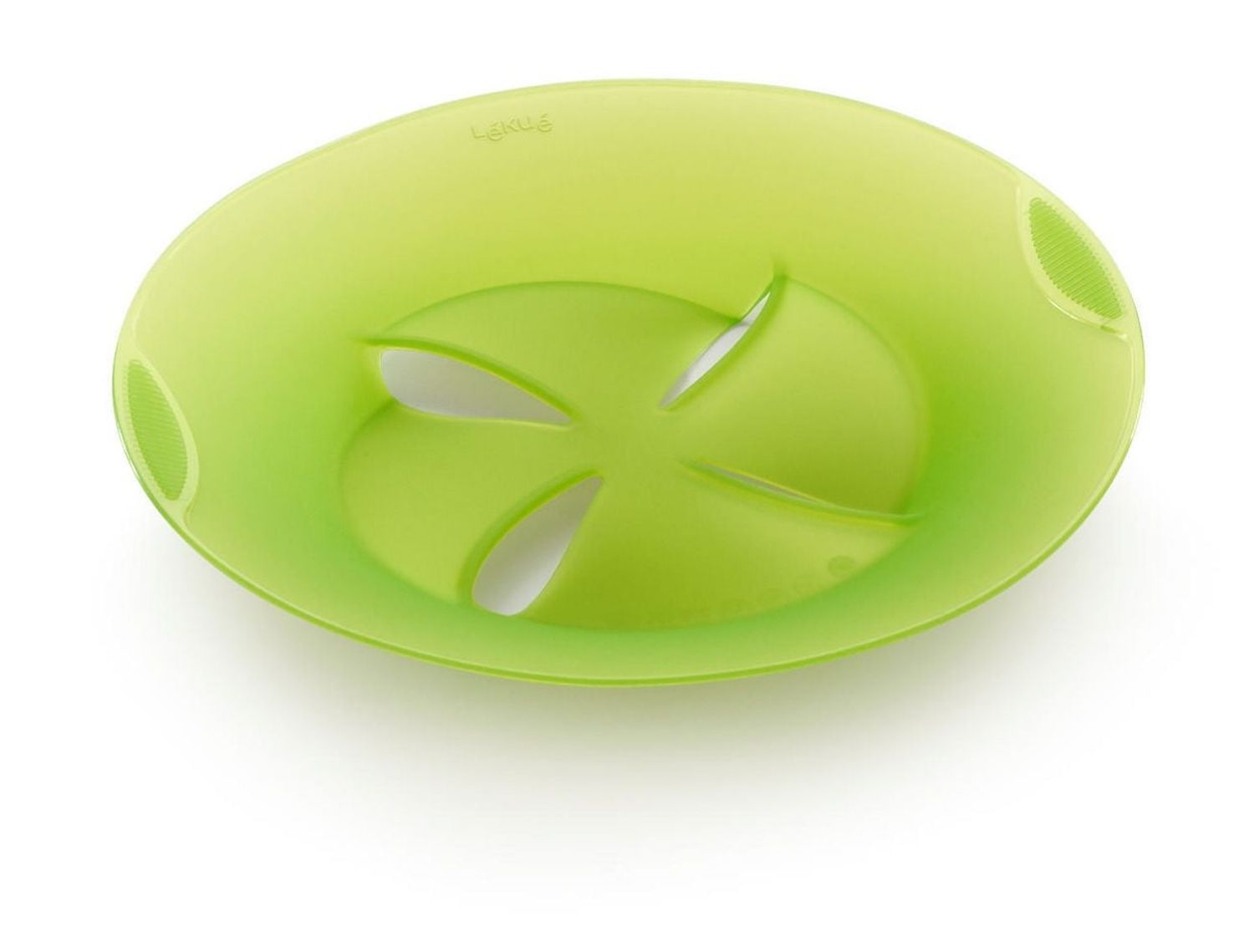 Lekue 22cm Non Spill Green Lid