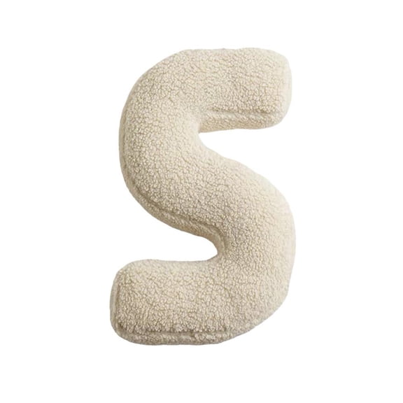 LEEYNEER C Creative English Letter Pillow 26 Alphabet Love Combination Personality Sofa Bed Simple Special-Shaped Pillow