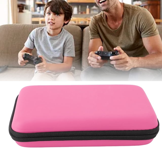 Étui Rigide pour Console de Jeu, Portable avec Poche Intérieure pour 8 Emplacements de Jeu, Étui de Protection de Voyage Résistant à l'Eau pour New 3DS TG, pour New 3DS TG, pour New 2DS TG