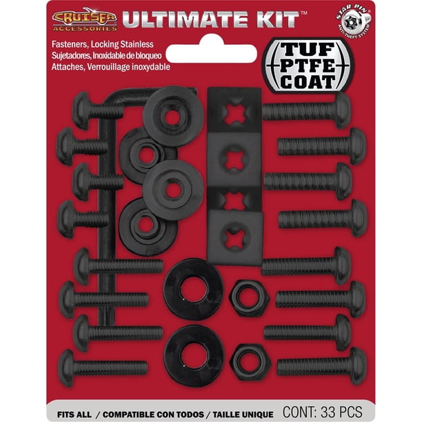 Cruiser Accessories Ultimate Kit Locking Fasteners, Star Pin