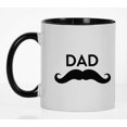 thumbnail image 4 of Inkdotpot Dad 11oz CeramicCoffee Mug Novelty Gift For Daddy Fathers Day Gift Mug-Black, 4 of 6