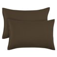 thumbnail image 1 of Unique Bargains Soft Microfiber Zippered Pillowcase, 1 of 10