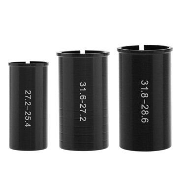 3x Adaptateur de Conversion de Tige de Selle de Réducteur de Taille de Manchon de Tube de Cale de Tige de Selle de Vélo