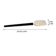 thumbnail image 2 of SSZMDLB Multifunctional Scraper, Silicone Baking Spatula with Wooden Handle, Flexible Rubber Scraper for Cake Batter, Dough, Cream and Jam, Kitchen Utensil Tool, 2 of 2
