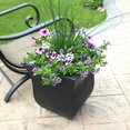 thumbnail image 3 of Mayne 5873-B Polyethylene Planter, 16x16, Black, 3 of 5