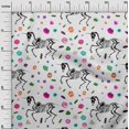 thumbnail image 2 of oneOone Polyester Lycra Off White Fabric Skull Craft Projects Decor Fabric Printed By The Yard 56 Inch Wide, 2 of 4