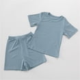 thumbnail image 1 of Pyjama Court Doux pour Bébé, Tout-Petit, Enfants, Filles, Garçons, Pyjamas d'Été Cool, Ensembles 2 Pcs, 1 of 3