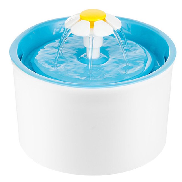 Fontaine Automatique pour Chat, Bol Filtrant Réglable pour Animaux, Distributeur d'Eau pour Chien