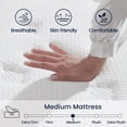 thumbnail image 4 of Full Mattress, 12 Inch Hybrid Mattress in a Box, Memory Foam Pocket Springs Mattress with Motion Isolation and Pressure Relieving, Edge Support, CertiPUR-US, 4 of 7
