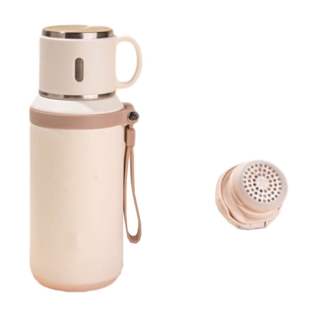 Tea Water Separation Insulation Cup with 316 Stainless Steel Construction, Large Capacity for Herbal Tea, Keeps Temperature Constant, Portable Design for Office and Outdoors