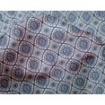 thumbnail image 5 of oneOone Silk Tabby Blue Fabric Block Sewing Craft Projects Fabric Prints By Yard 42 Inch Wide, 5 of 5