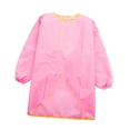 thumbnail image 1 of Kids Waterproof Apron Painting Drawing Eating Smock Bib 90-150cm, 1 of 4