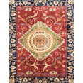 thumbnail image 1 of Ahgly Company Indoor Rectangle Abstract Fire Brick Red Persian Area Rugs, 3' x 5', 1 of 6