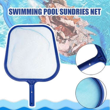 Dvkptbk Pool Skimmer Net Leaf Rake Mesh Frame Net Skimmer Cleaner Swimming Pool Spa Tool Pool Net for Cleaning Swimming Pools, Hot Tubs, Spas and Fountains, Pool Accessories