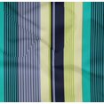 thumbnail image 3 of oneOone Organic Cotton Poplin Twill Fabric Multicolor Stripe Print Fabric BTY 42 Inch Wide, 3 of 3