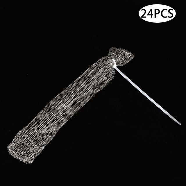 Stainless Steel Lint Traps, Washer Hose Filter, Durable With 24Pcs Cable Ties For Washing Machine Hotel