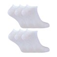 thumbnail image 1 of Sock Snob - 6 Pack Mens Cotton Low Cut Quarter Gym / Trainer Socks, 1 of 2