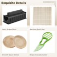 thumbnail image 2 of 23pcs Sushi Making Kit for Family, Superior Sushi Maker Tool Set for Beginners, Plastic Premium Set Sushi Rice Roll Mold Shapes, DIY Sushi Prefect Home Sushi Tool, 2 of 6