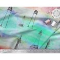 thumbnail image 3 of Soimoi Cotton Duck Fabric Lighthouse Nautical Print Fabric by The Yard 42 Inch Wide, 3 of 4
