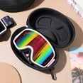 thumbnail image 4 of Shisuyan 2pcs Cycling Eyewear Case Ski Goggles Box Shockproof Sunglasses Case with Zipper, 4 of 9