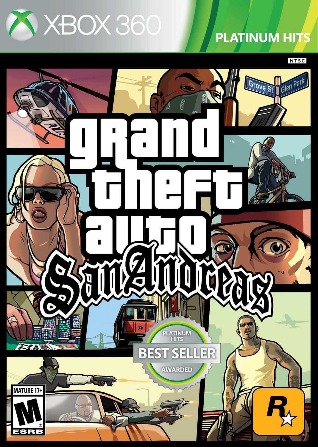 Jeu vidéo Grand Theft Auto: San Andreas pour Xbox 360