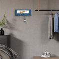 thumbnail image 4 of MesaSe Wood Key Hook Holder Wall Hanging Organizer，Rustic Wall-Mounted Key Holder for Keychain Retro Wall Hanging Key Organizer Rack, 4 of 10