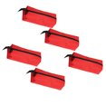 thumbnail image 2 of Wweixi 5X Tote Bag Zippered Pack Fine Workmanship Wear-resistance Convenience Storage Bags Hardware Organizer Container Red Small Size, 2 of 6