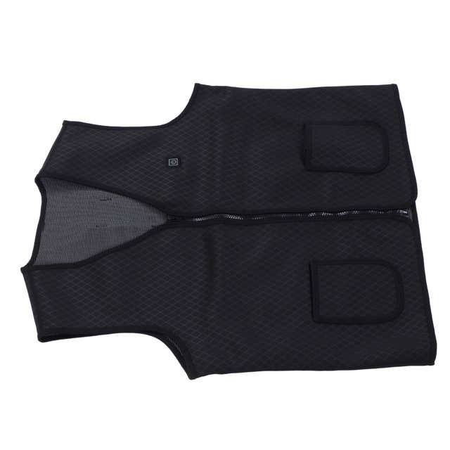 Heated Vest, Electric Heated Vest 3 Adjustable Temperature Diving Fabric V Neck For Home For Outdoor Riding L
