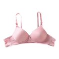 thumbnail image 2 of CHUANK Bras Easter Clearance Summer Fall Woman‘s Printing Gathered Together Daily Bra Underwear No Rims Blue, 2 of 6