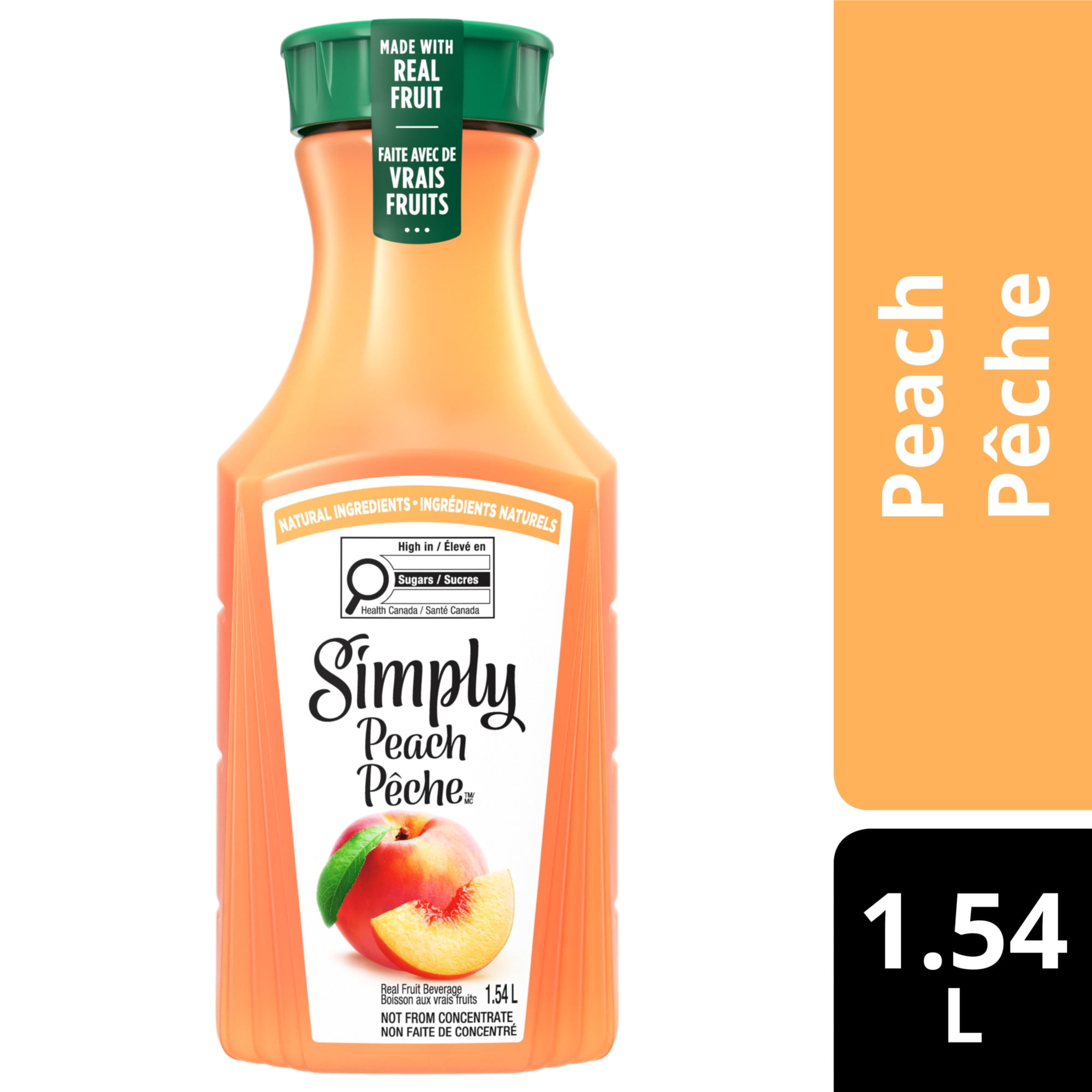 Simply Juice Peach Bottle