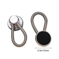 thumbnail image 1 of EGNMCR Extender Button For Jeans Flexible Adjustable Elastic Waist Extender Button a buttons, 1 of 6