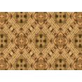 thumbnail image 1 of Ahgly Company Machine Washable Indoor Rectangle Transitional Saddle Brown Area Rugs, 2' x 3', 1 of 7
