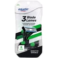 thumbnail image 1 of Equate Triple Blade Disposable Razors for Men, 1 of 5