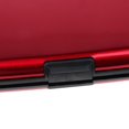 thumbnail image 3 of TISHITA Aluminium Metal Wallet Red, 3 of 8