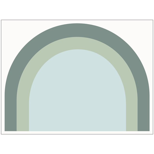 Miangastore Autocollant Mural Arche Autocollant Mural Moderne Autocollant Mural Pelable et Autocollant Arche Autocollant Mural Art Mural Autocollant Mural