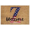 thumbnail image 2 of TopLLC Bathroom Rugs 4th Of July Door Mat Patriotic Doormat Entryway Rug Welcome Independence Day Doormat Stain And Fad Patriotic Decor Welcome Outdoor Mat A map, 2 of 2