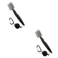 thumbnail image 3 of VONKY Stainless Steel Golf Club Brush Portable Handheld Replacement Solid Color Telescopic Double-sided Ball Brushes Grey with Lid 2Set, 3 of 6