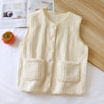thumbnail image 2 of Women's Thick Fleece Loungewear with Solid Color and Warm Pockets for Winter, 2 of 3
